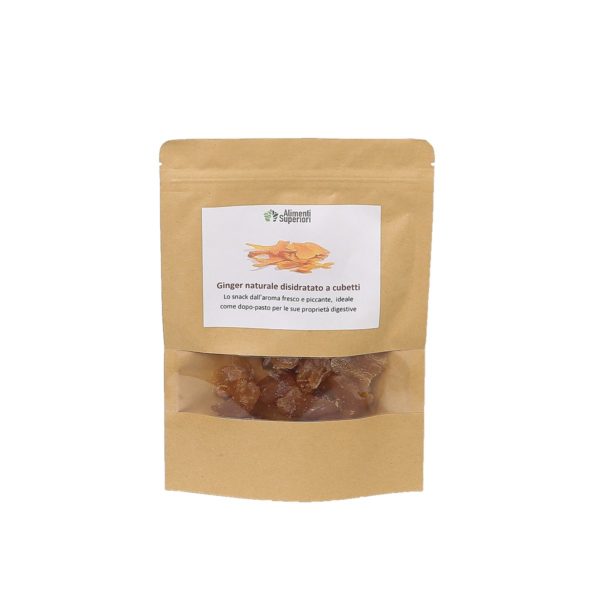 GINGER NATURALE (DISIDRATATO A CUBETTI)